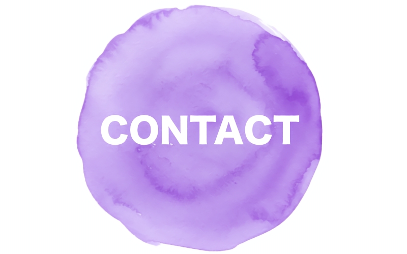 CONTACT と書かれたボタン。NPO活動団体やさしいおはなしのウェブサイトのトップページから固定ページに飛ぶことができます。ヘッダーメニューがモバイル版だと分かりにくいので、ボタンの役割を担っています。